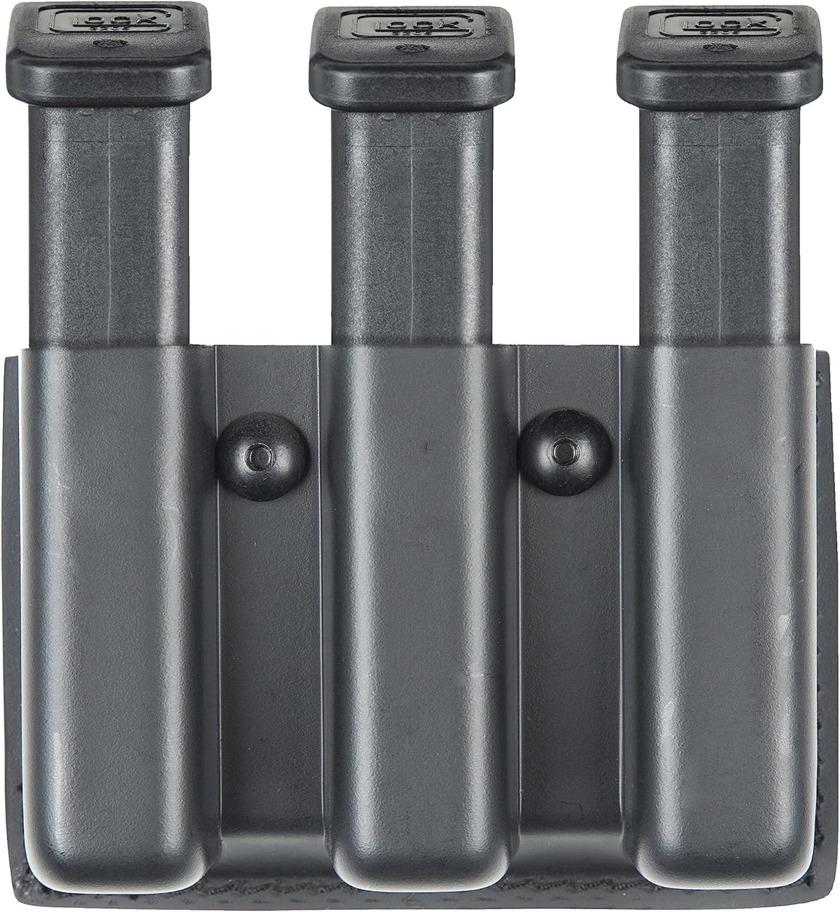 Black Slimline Open-Top Triple Magazine Pouch O92540