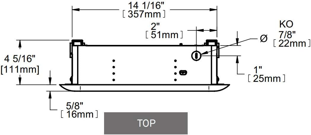Ceiling Heater 1500W 120V F89770