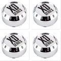 4 Pack Chrome Wheel Center Cap V3849