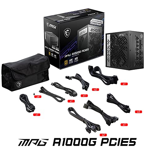 1000W 80 Plus Gold Full Modular ATX Power Supply Q2787