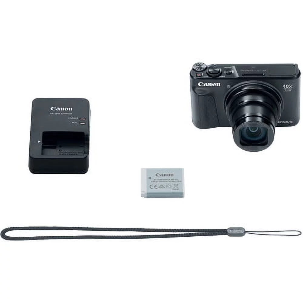 Black Digital Camera with 64 GB Memory Card Z41437