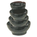 Black 10 oz Melamine Rice Bowl C11049