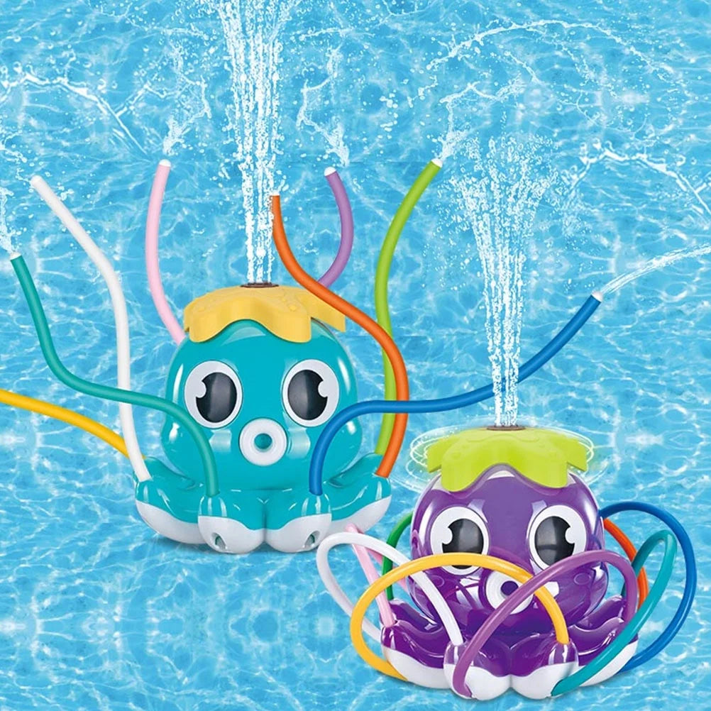 Inflatable Octopus Water Toy for Toddlers F90024