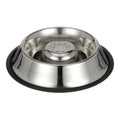 Stainless Steel Slow Feed Bowl Non-Tip & Non-Skid F44825