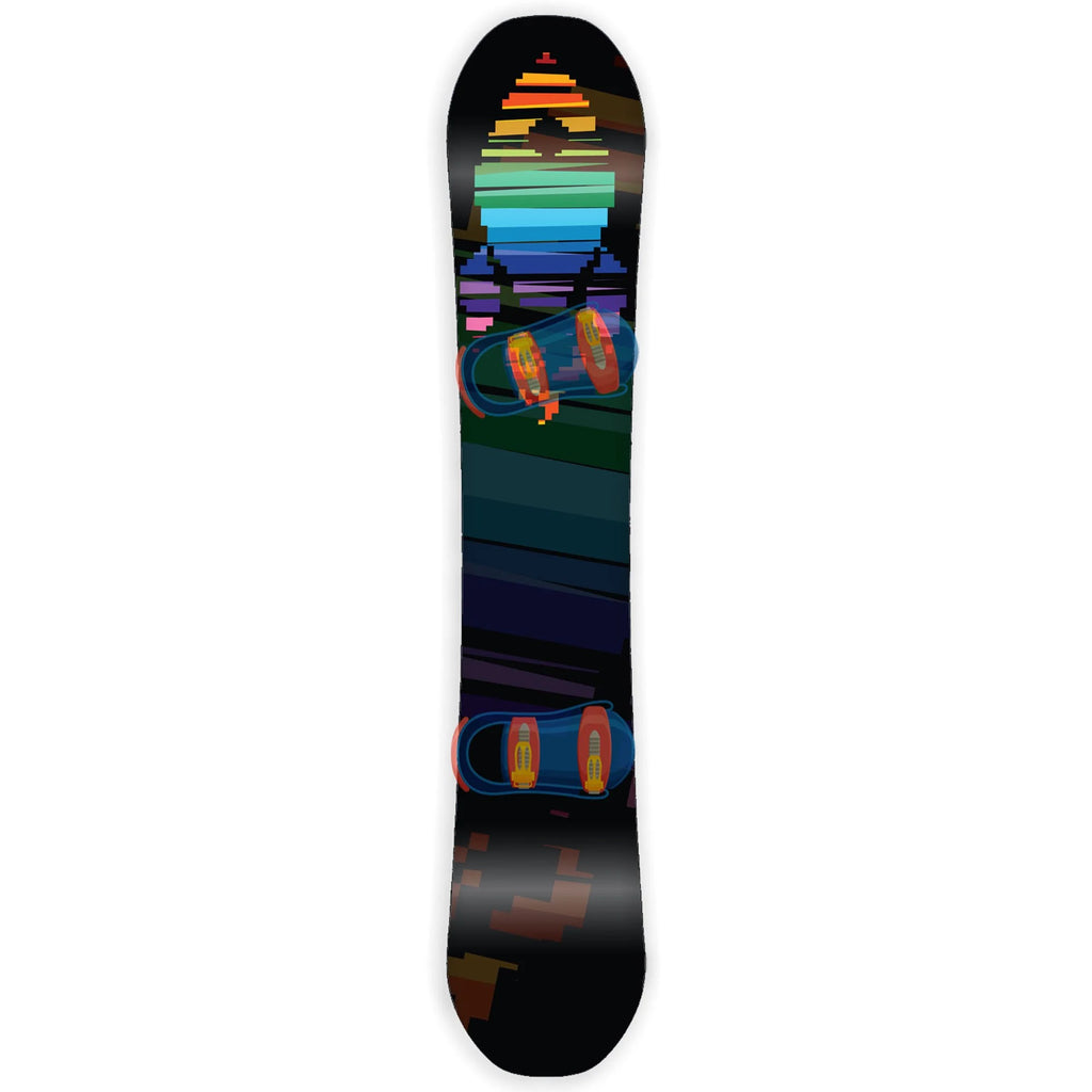 8 bit Pride Rocket Snowboard Wrap Sticker Skin Cover I3356