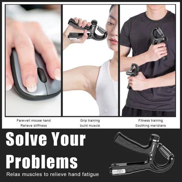 Adjustable Resistance Hand Grip Exerciser D5641
