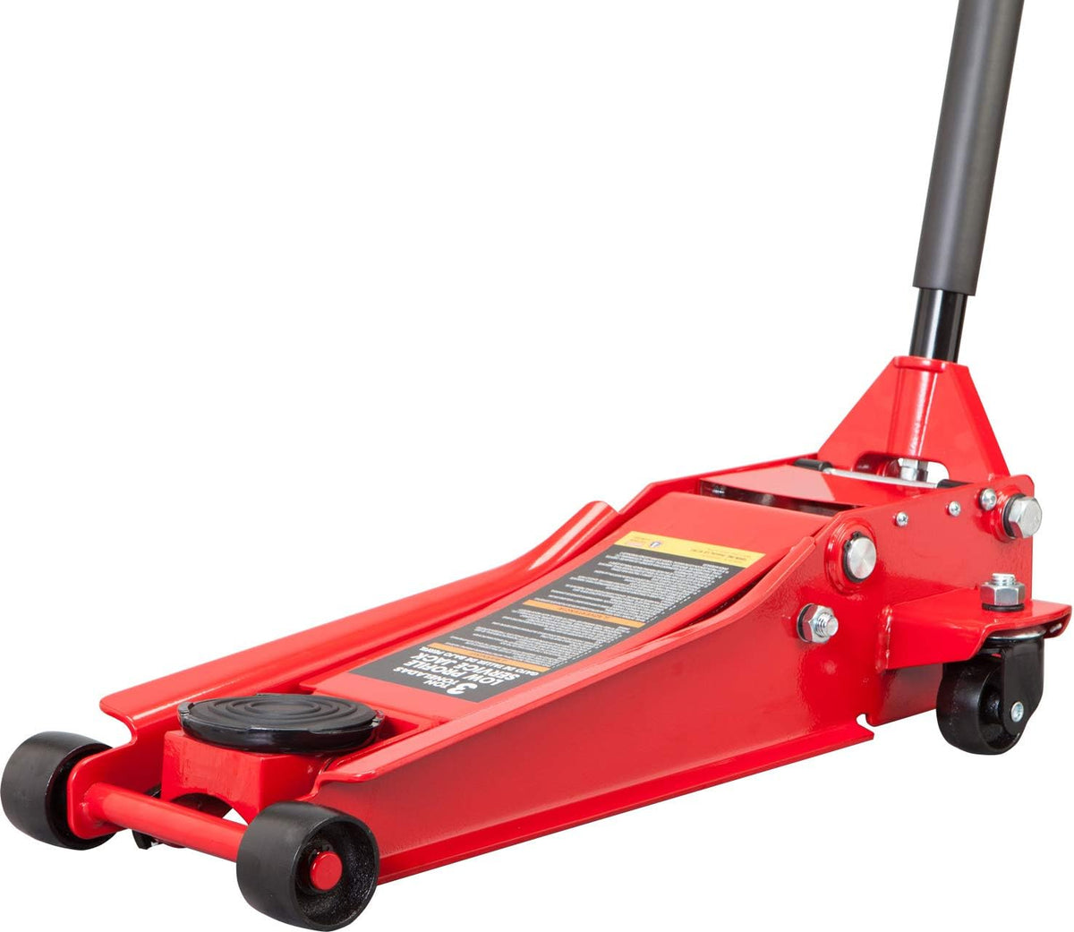3 Ton Hydraulic Steel Floor Jack with Dual Piston Quick Lift Pump J9501