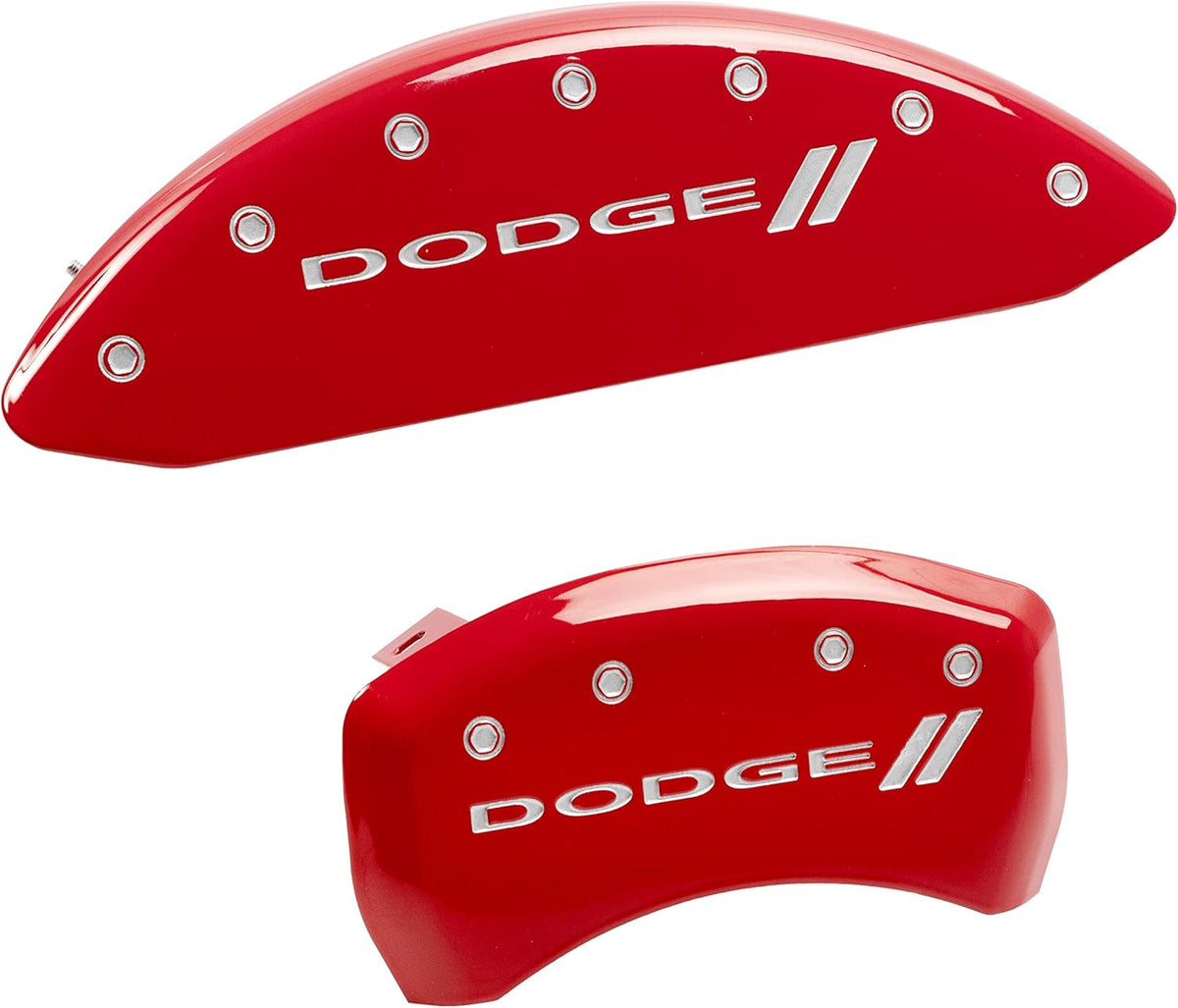 Red Brake Caliper Covers Set of 4 M643