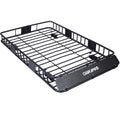 Black Steel Roof Rack Cargo Carrier Basket G82519
