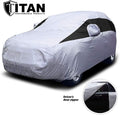 Lightweight Poly 210T Car Cover for Mid-Size SUV 188-206", Waterproof, UV Protection, Pack of 2 J65852
