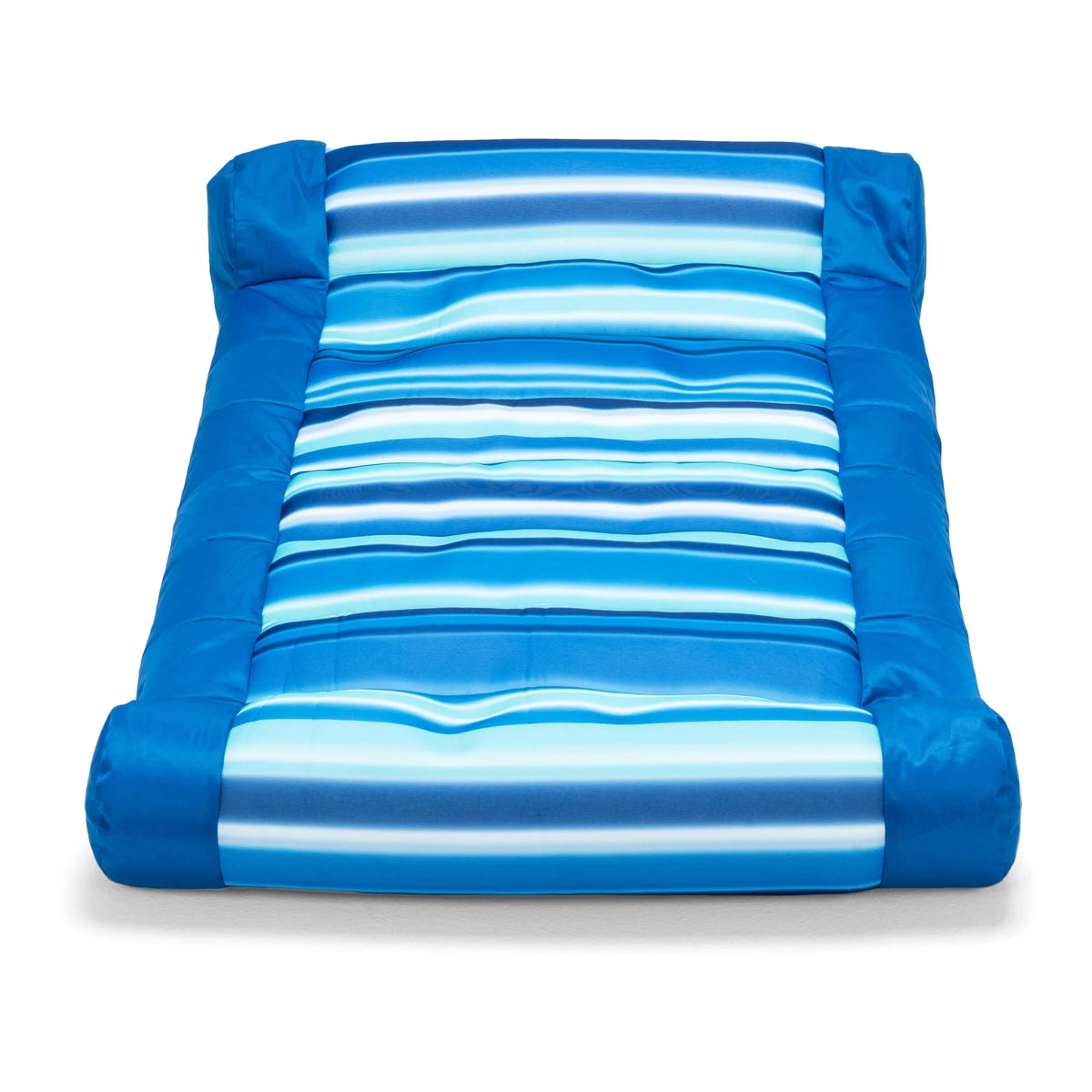 Blurred Blue Mesh Pool Lounger with Headrest S2959