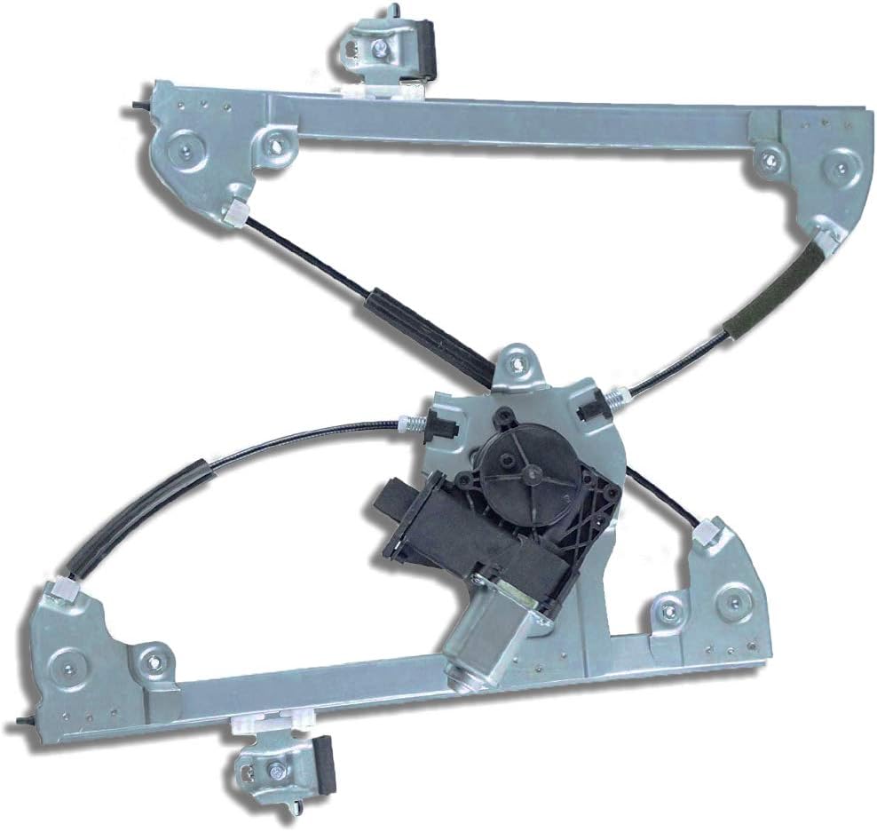 Front Driver Left Side Power Window Regulator with Motor Pack of 2 B755932