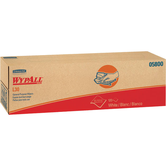 White Pop-Up Box Wipers J553482