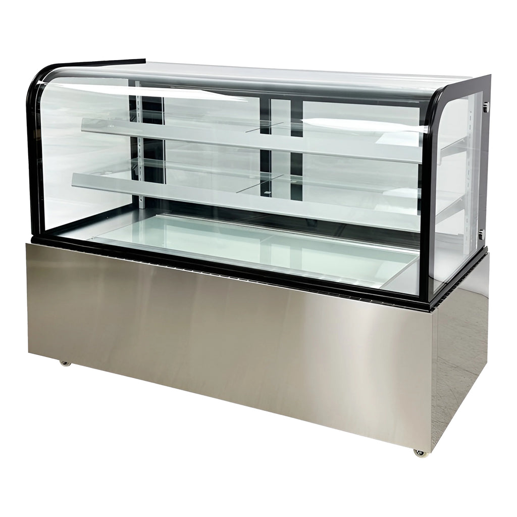 60 in. Double Tempered Glass Bakery Refrigerator Case 17.7 Cu. ft. I350408