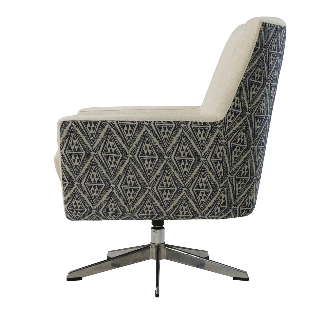 Fabric Swivel Accent Chair N1363