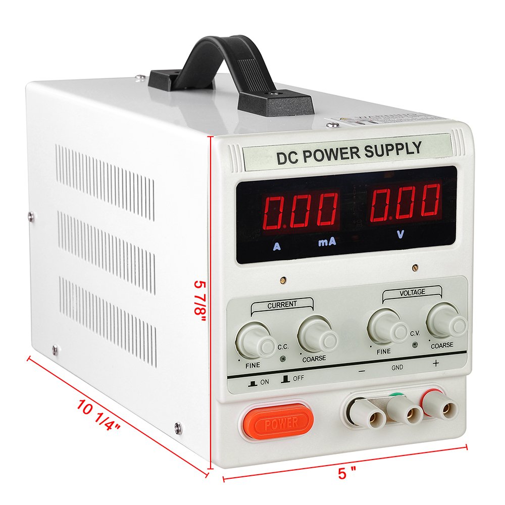 110V AC 30V 10A DC Power Supply Variable Digital Adjustable U235