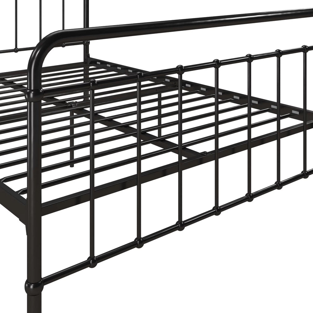 Black Full Metal Bed B734