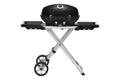 Portable Propane Gas Grill with Scissor Cart, Black N137042
