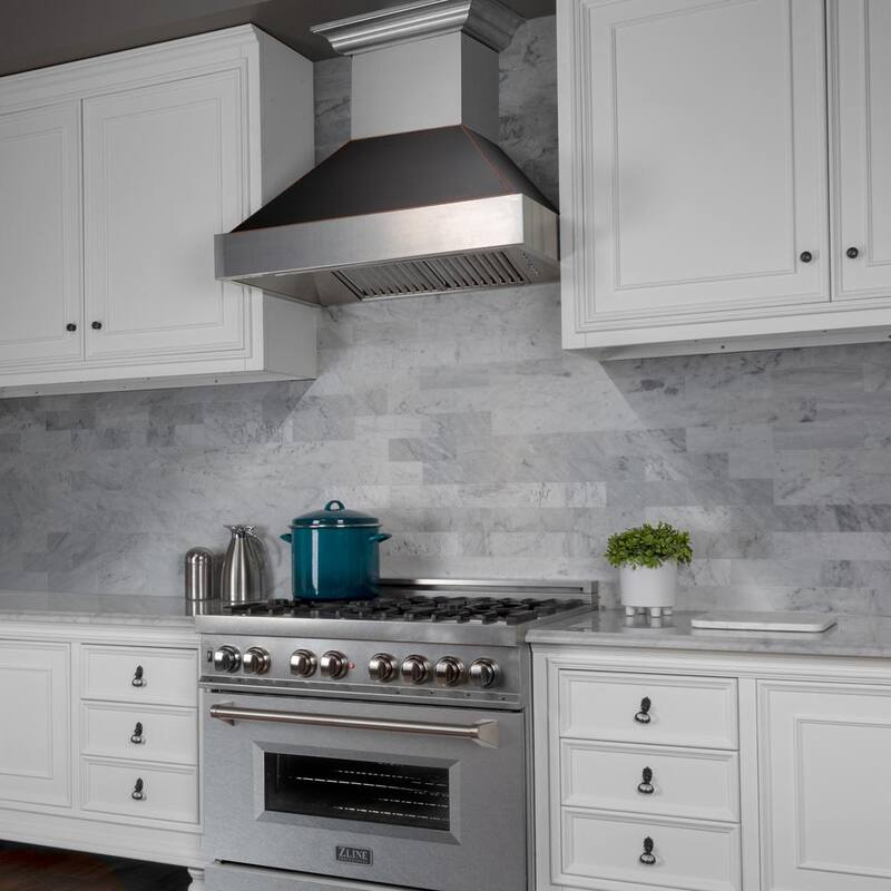 36 in. 700 CFM Ducted Wall Mount Range Hood B982847