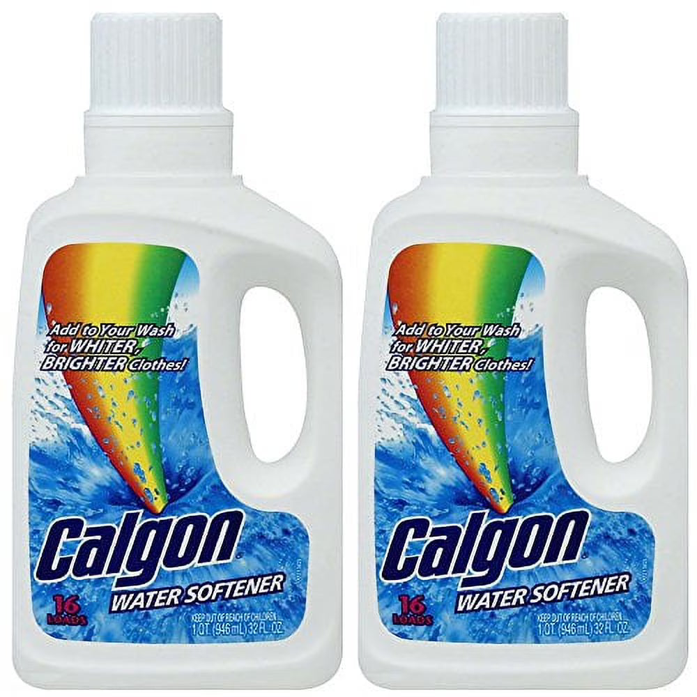 Liquid Water Softener Laundry Detergent Booster 32 Ounce (Pack of 2) A66805