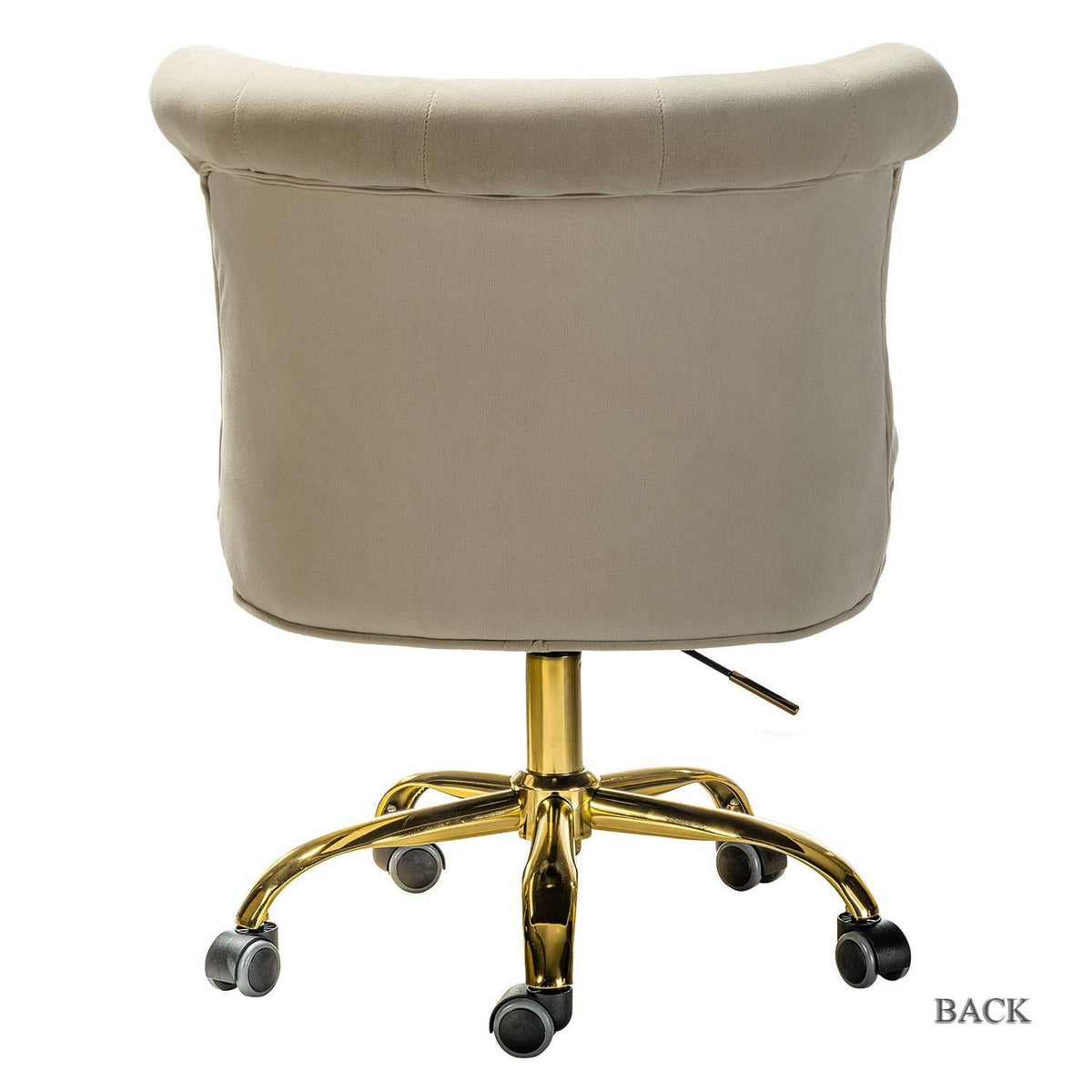 Tan Tufted Back Task Chair X1349