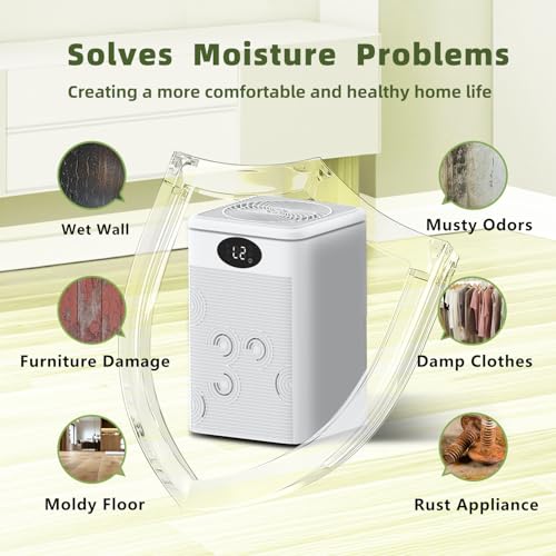 75oz Small Quiet Dehumidifier with Timer W90202