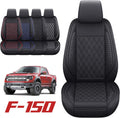 Black Waterproof Full Set Car Seat Covers for Ford F150 K3395