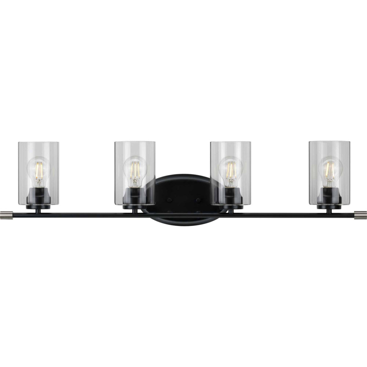 Black Four-Light Bath Light E791784