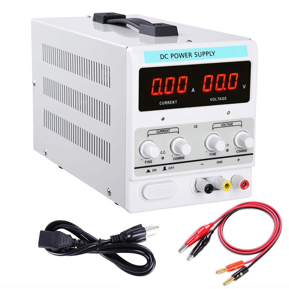 110V AC 30V 10A DC Power Supply Variable Digital Adjustable U235