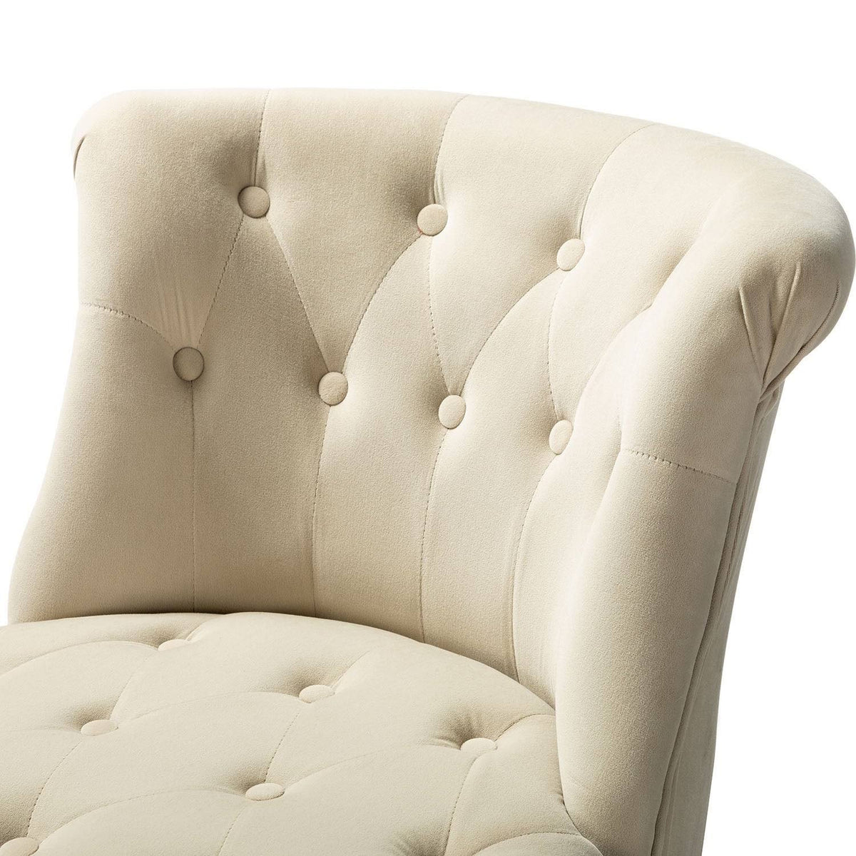 Tan Tufted Back Task Chair X1349