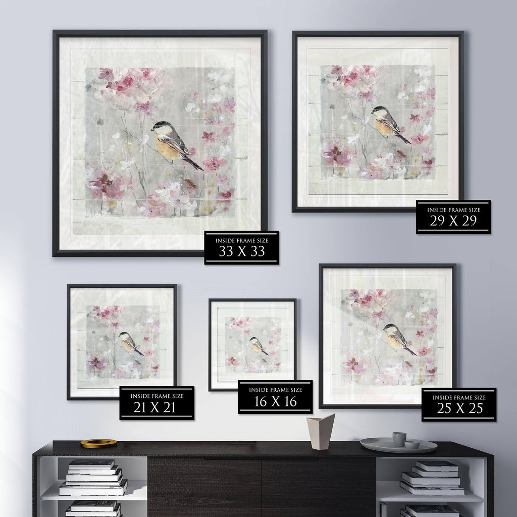 Framed Giclee Print 34x34 P1483