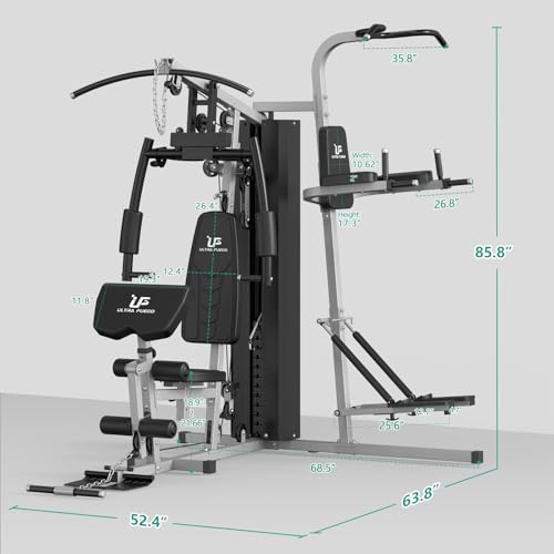Home Gym Equipment Workout Station with Pulley System A810