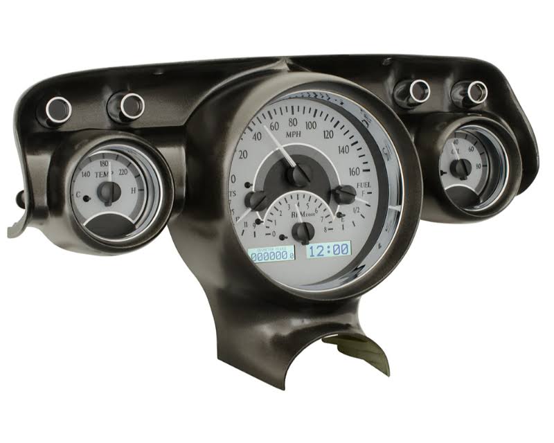1957 Chevrolet Silver Alloy Style Face White Display G850435