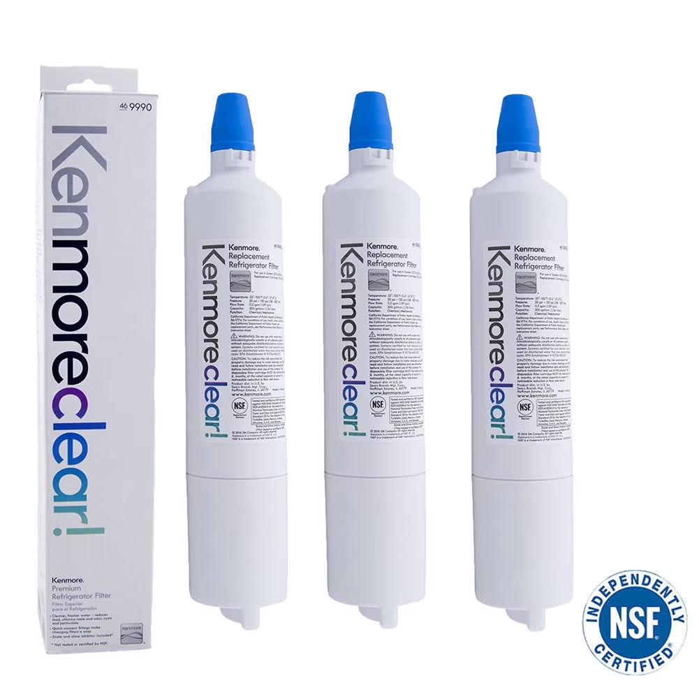 3 Pack Replacement Water Filter K12492