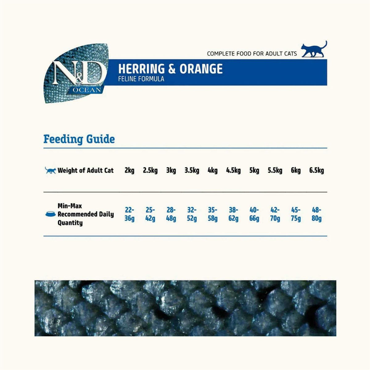 Herring & Orange Adult Dry Cat Food A2260