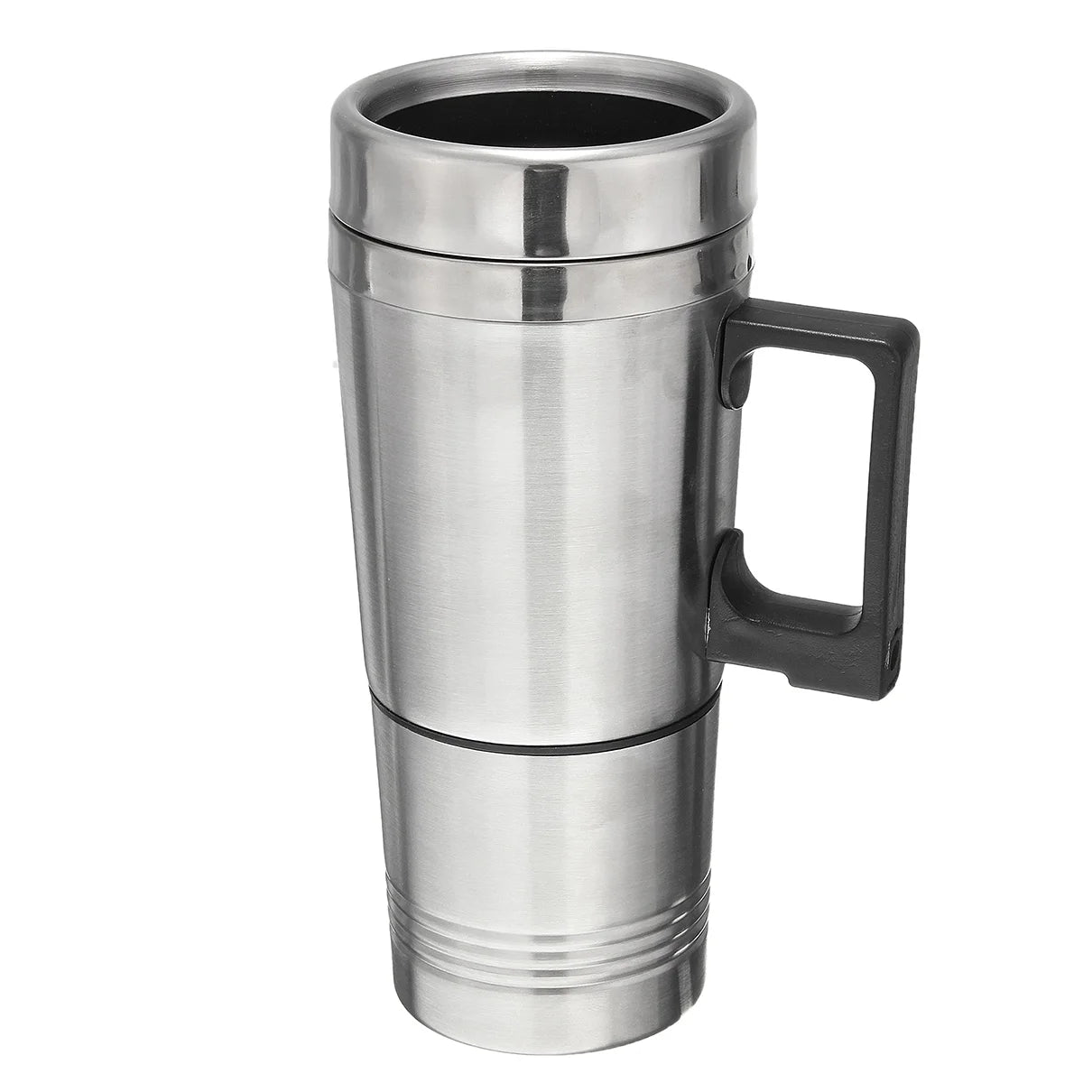 Stainless Steel 12V 500ml Heated Travel Mug with Lid U7989
