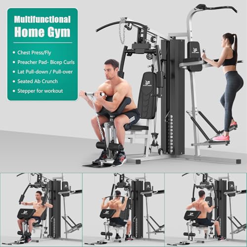 Home Gym Equipment Workout Station with Pulley System A810