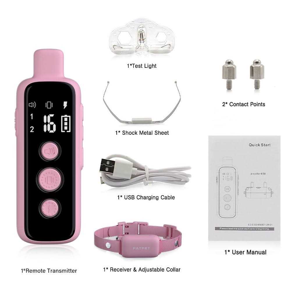 Remote Training Collar for Dogs D898