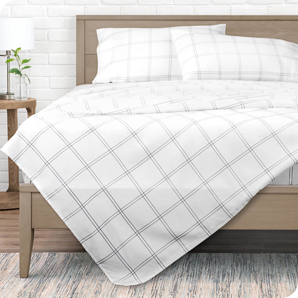 Ultra-Soft 4-Pieces Deep Pockets Queen Sheet Set Z89364