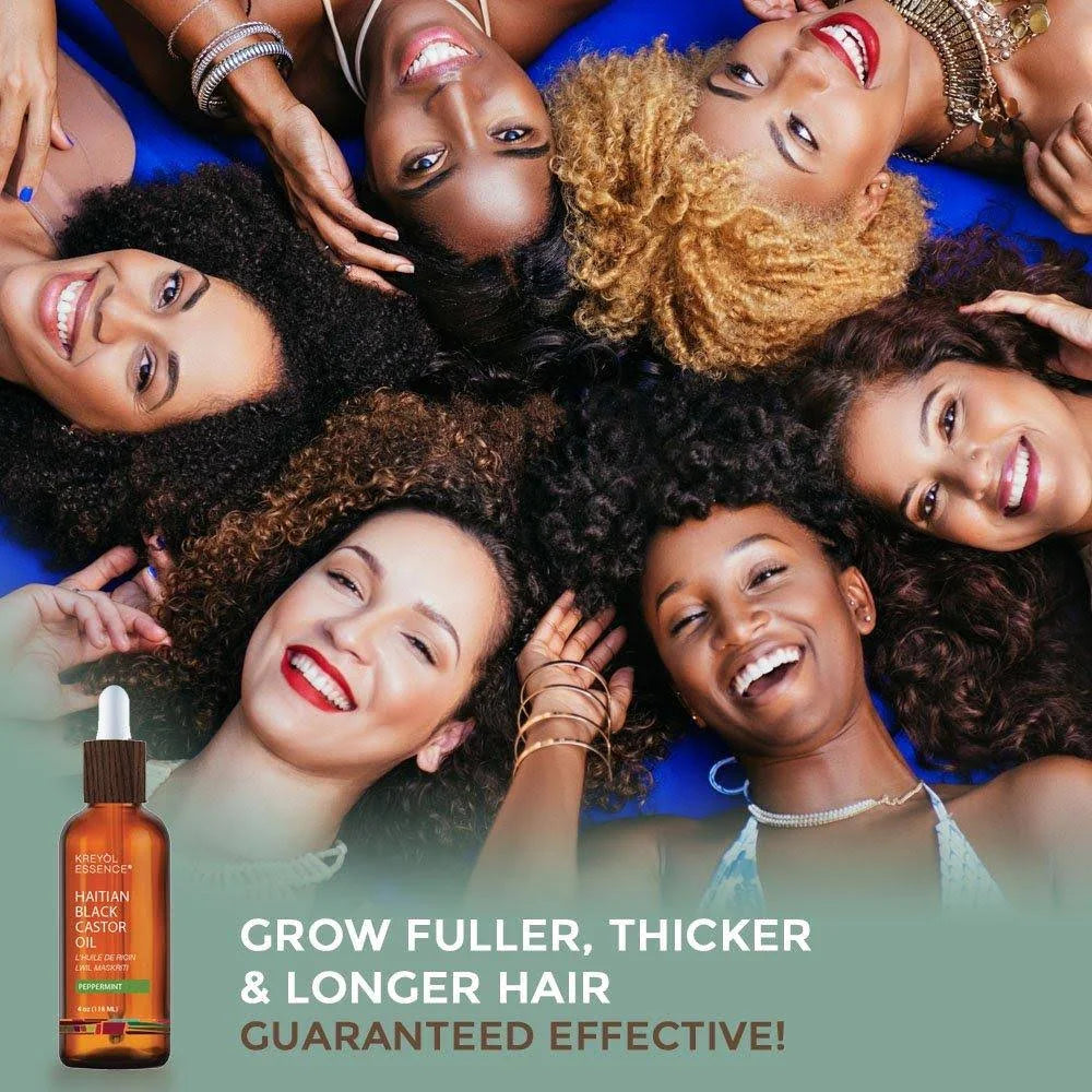 Haitian Black Castor Oil - Rosemary Mint Q33943