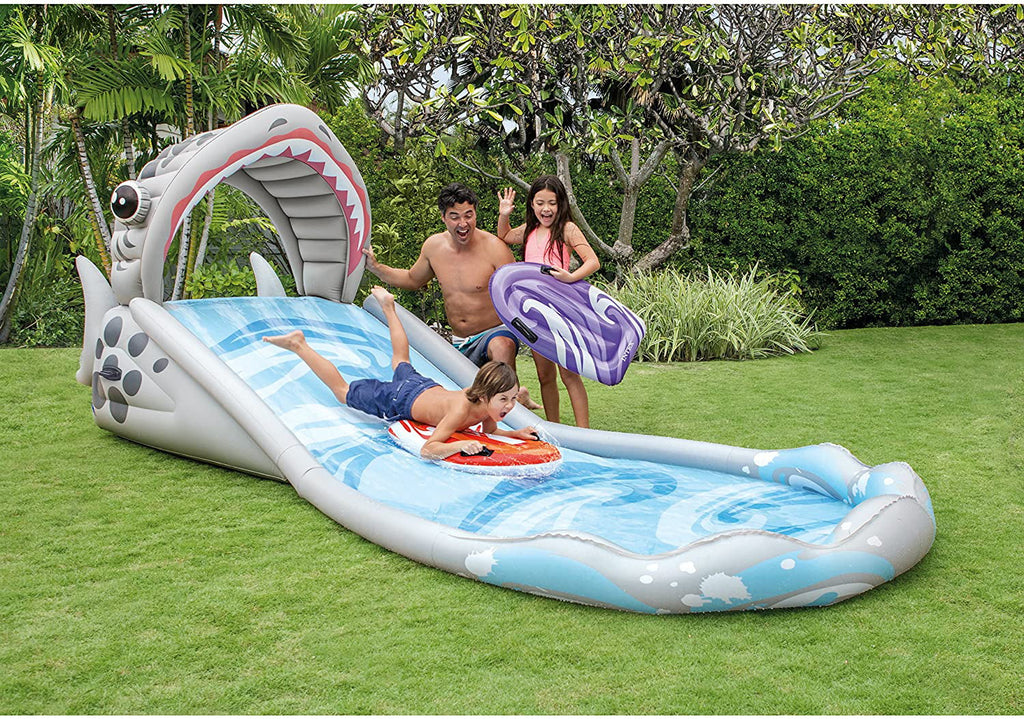 15 Foot Inflatable Shark Water Slide K835