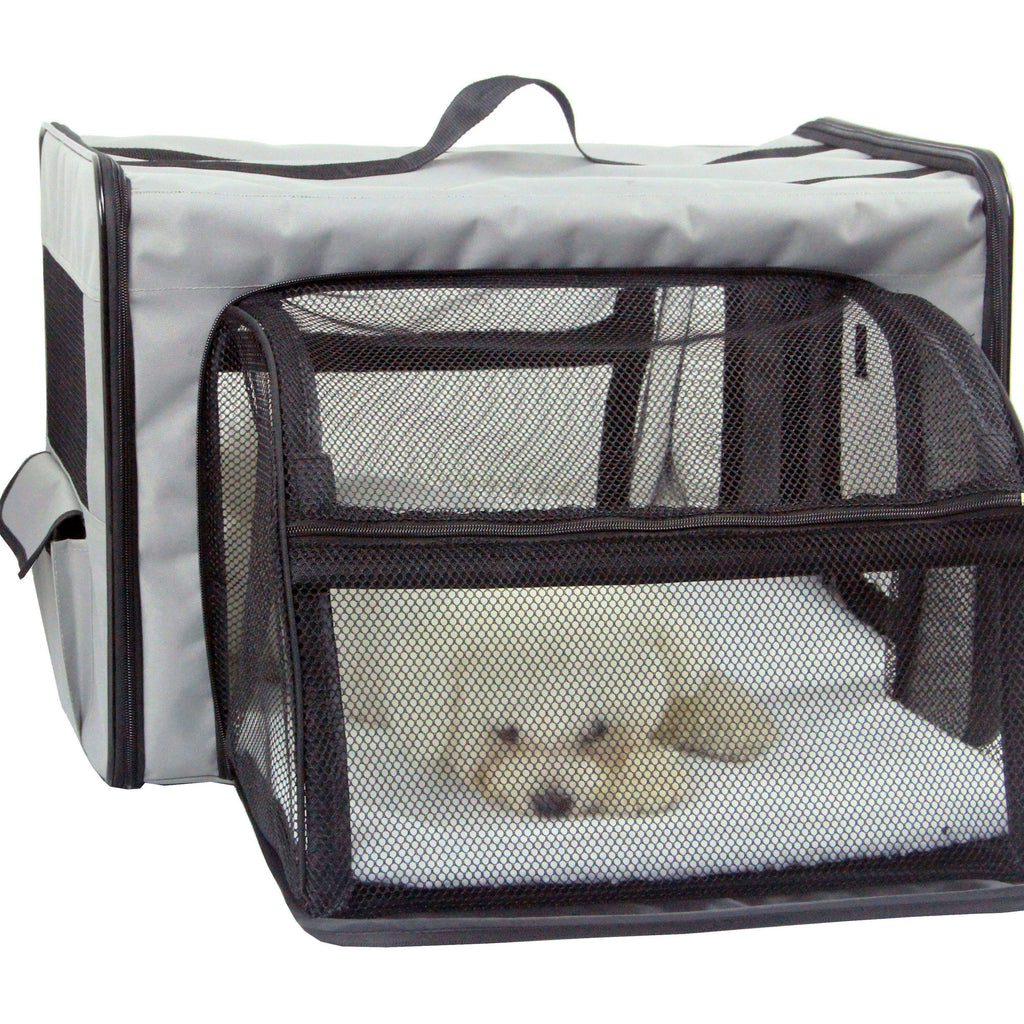 Pink Small Folding Wire Pet Dog Crate N214