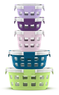 10 Piece Glass Food Storage Set X4532