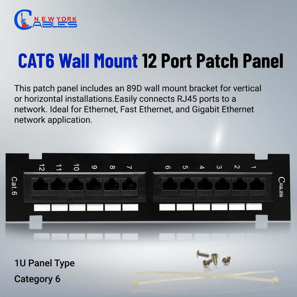 24 Port Cat6 Patch Panel Z662