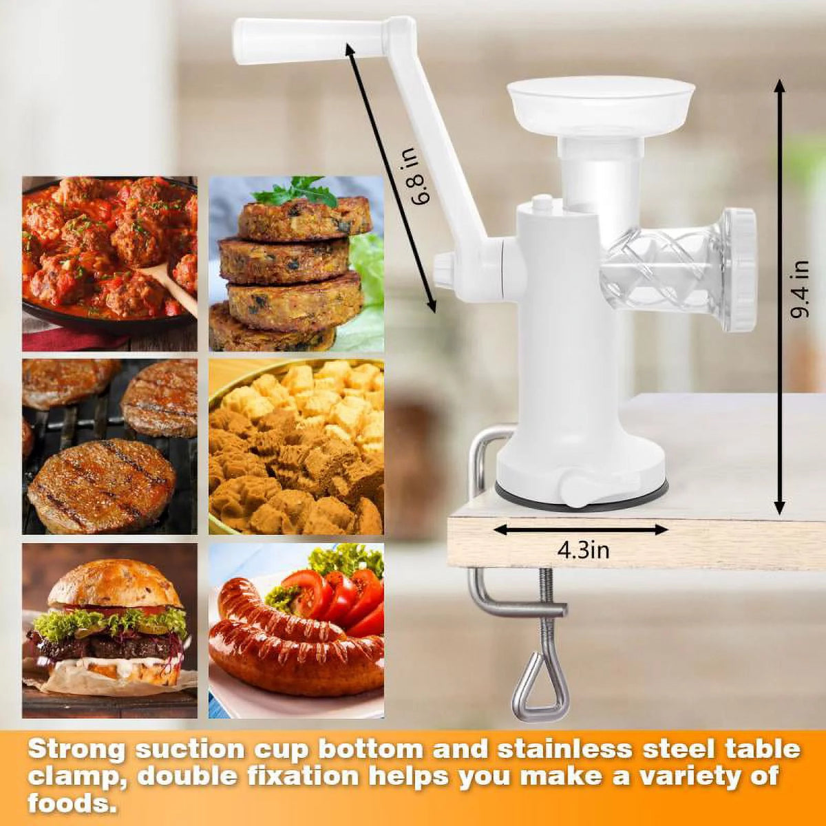 3 in 1 Manual Meat Grinder D899