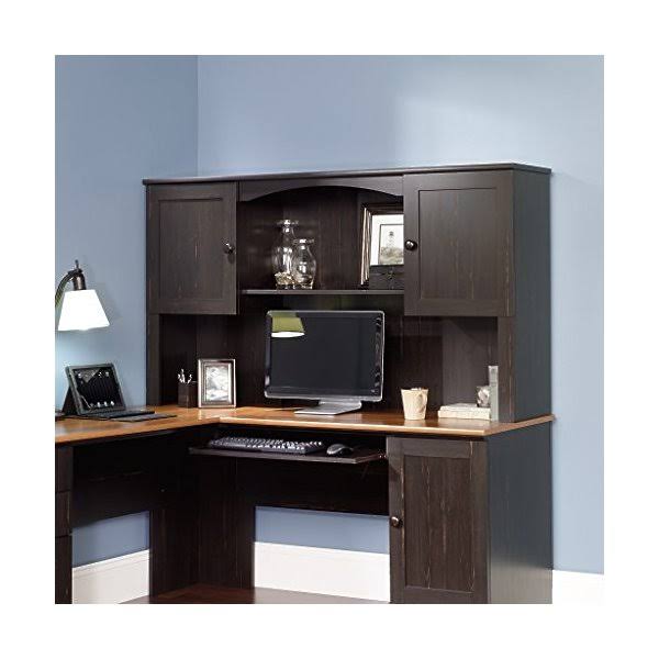 Antiqued White Hutch E49103