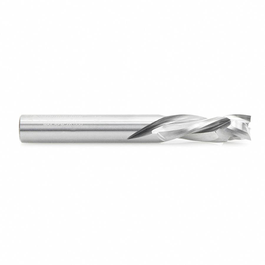 CNC Solid Carbide Compression Spiral 3 Flute 3/8 Dia 1-1/8 3/8 Shank P139250