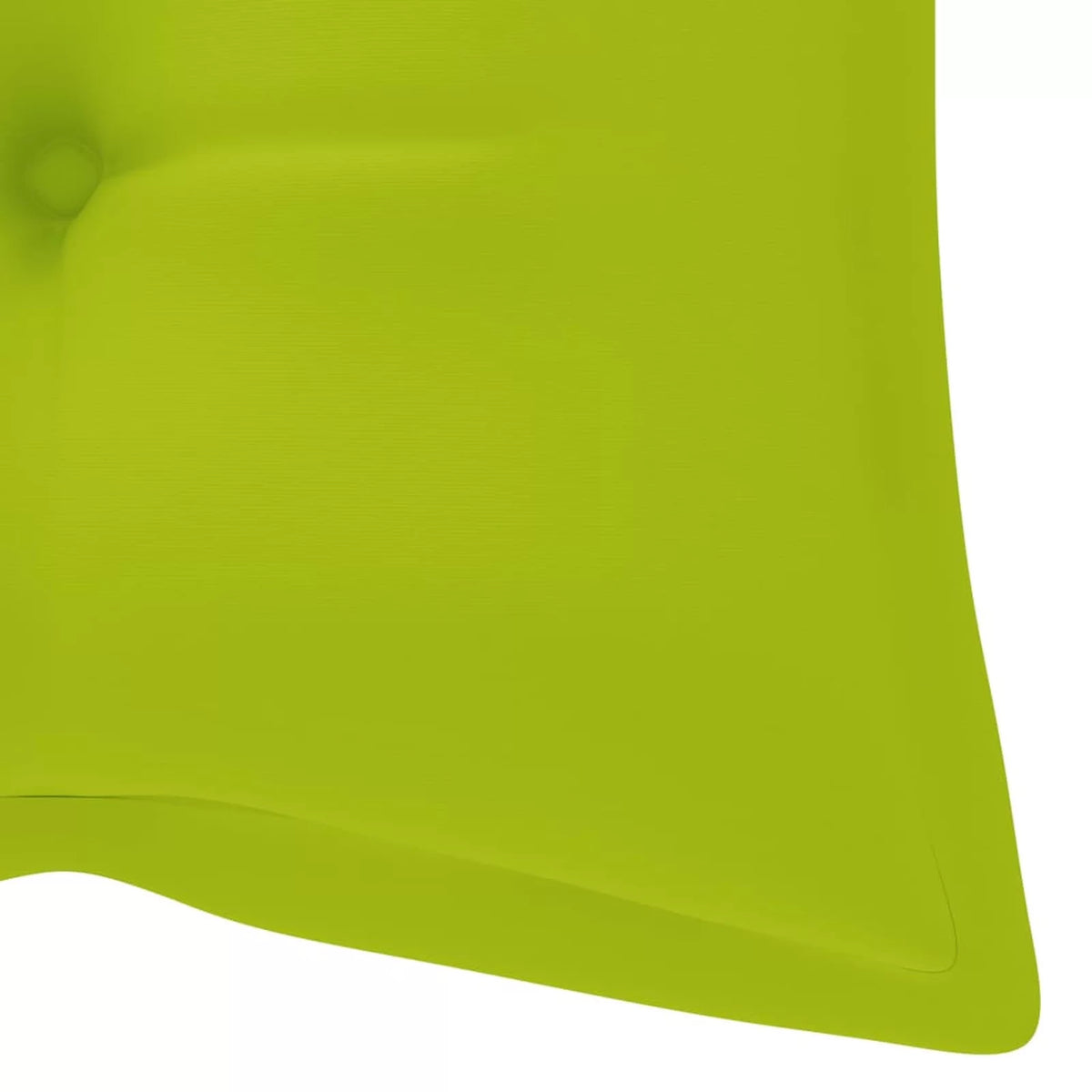 Swing Bench with Bright Green Cushion Solid Teak Wood Y68315