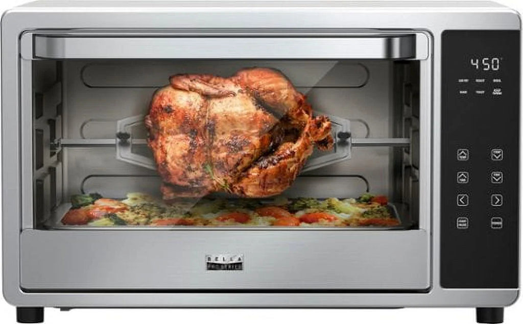 6-Slice Air Fryer Toaster Oven with Rotisserie C208534
