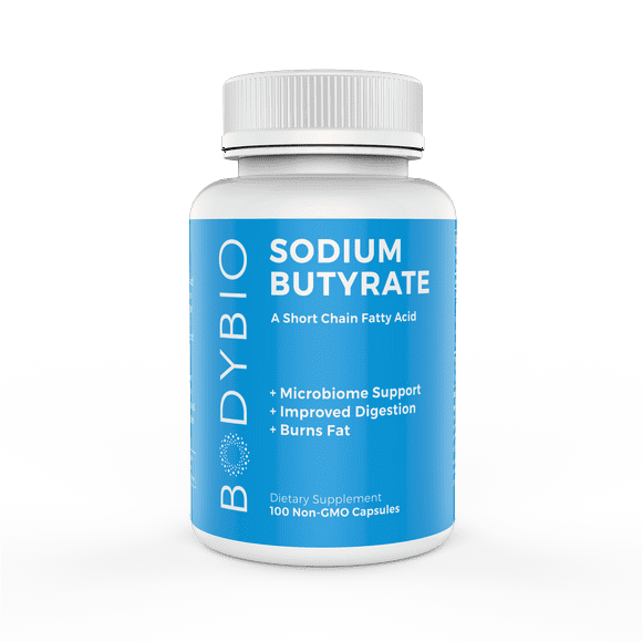 Sodium Butyrate Gut Health Supplement 100 Capsules F17245